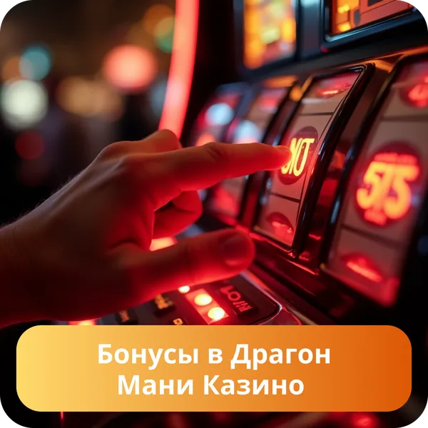 Бонусы в Драгон Мани Казино